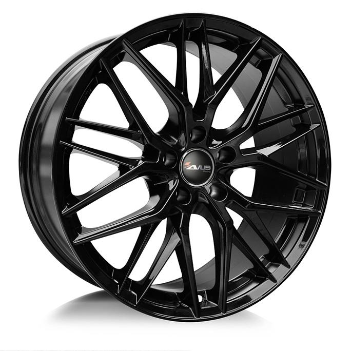 AVUS AF19 BLACK 8x18 5/112 ET30 CB66.6