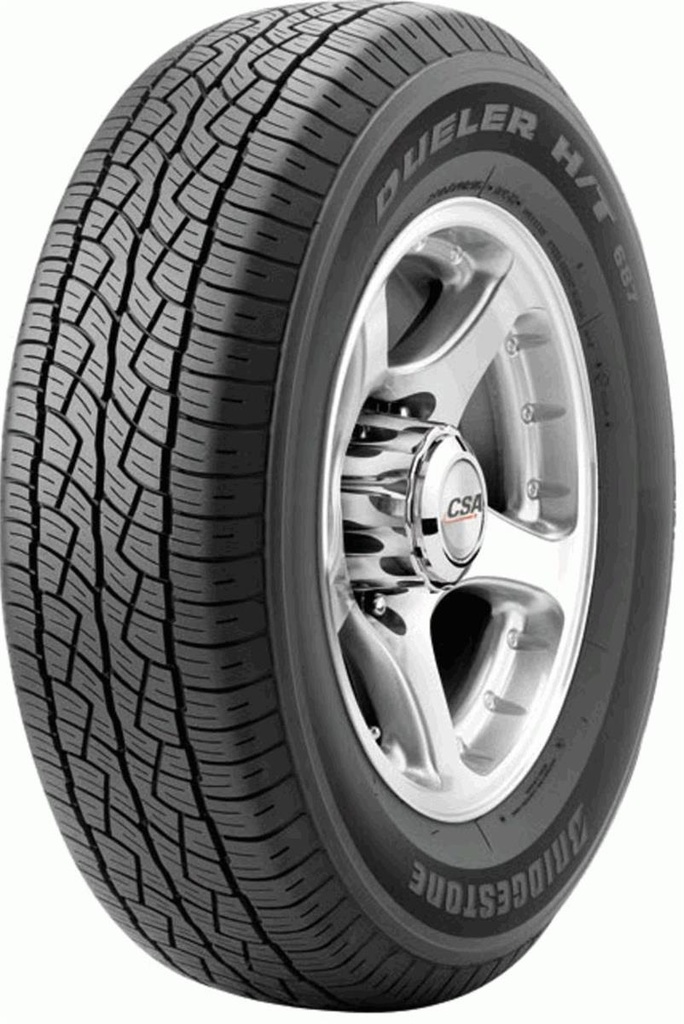 225/65R17 102H BRIDGESTONE DUELER H/T 687