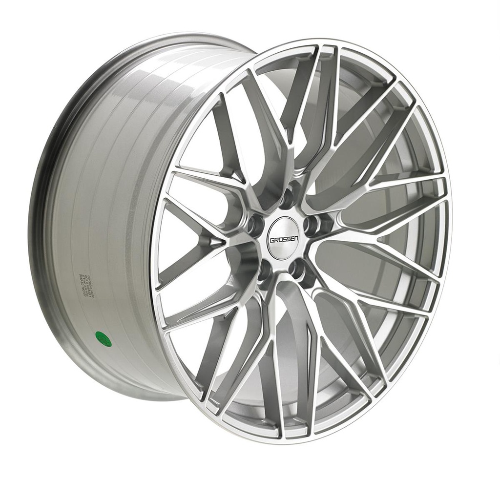 GROSSEN 10 MACHINED SILVER 10x20 5/108 ET40 CB73.1