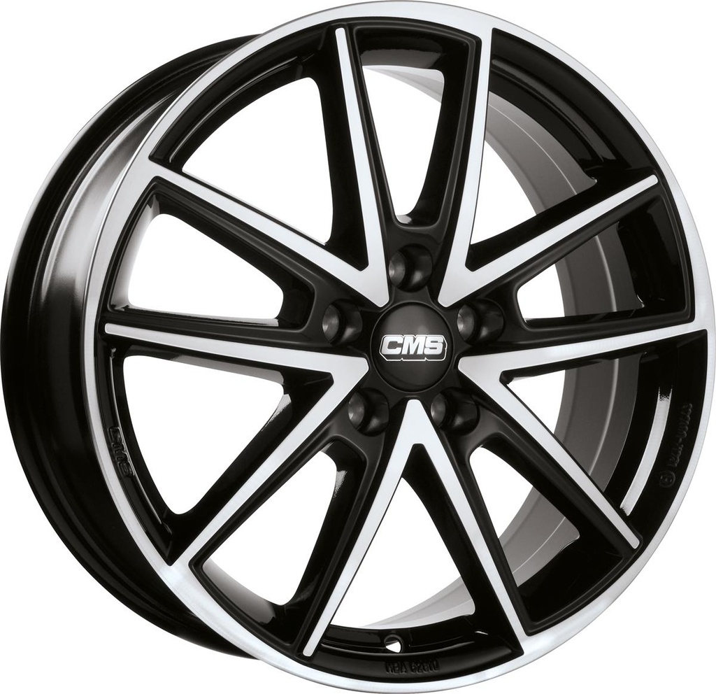 CMS C30 DIAMOND BLACK 8x18 5/112 ET39 CB66.6