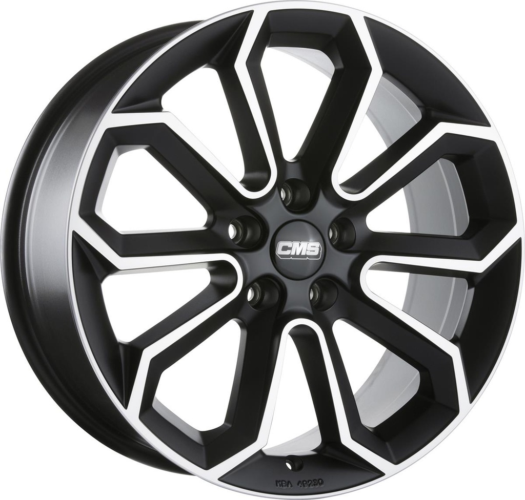 CMS C20 DIAMOND MATT BLACK 7.5x17 5/114.3 ET47 CB67.1