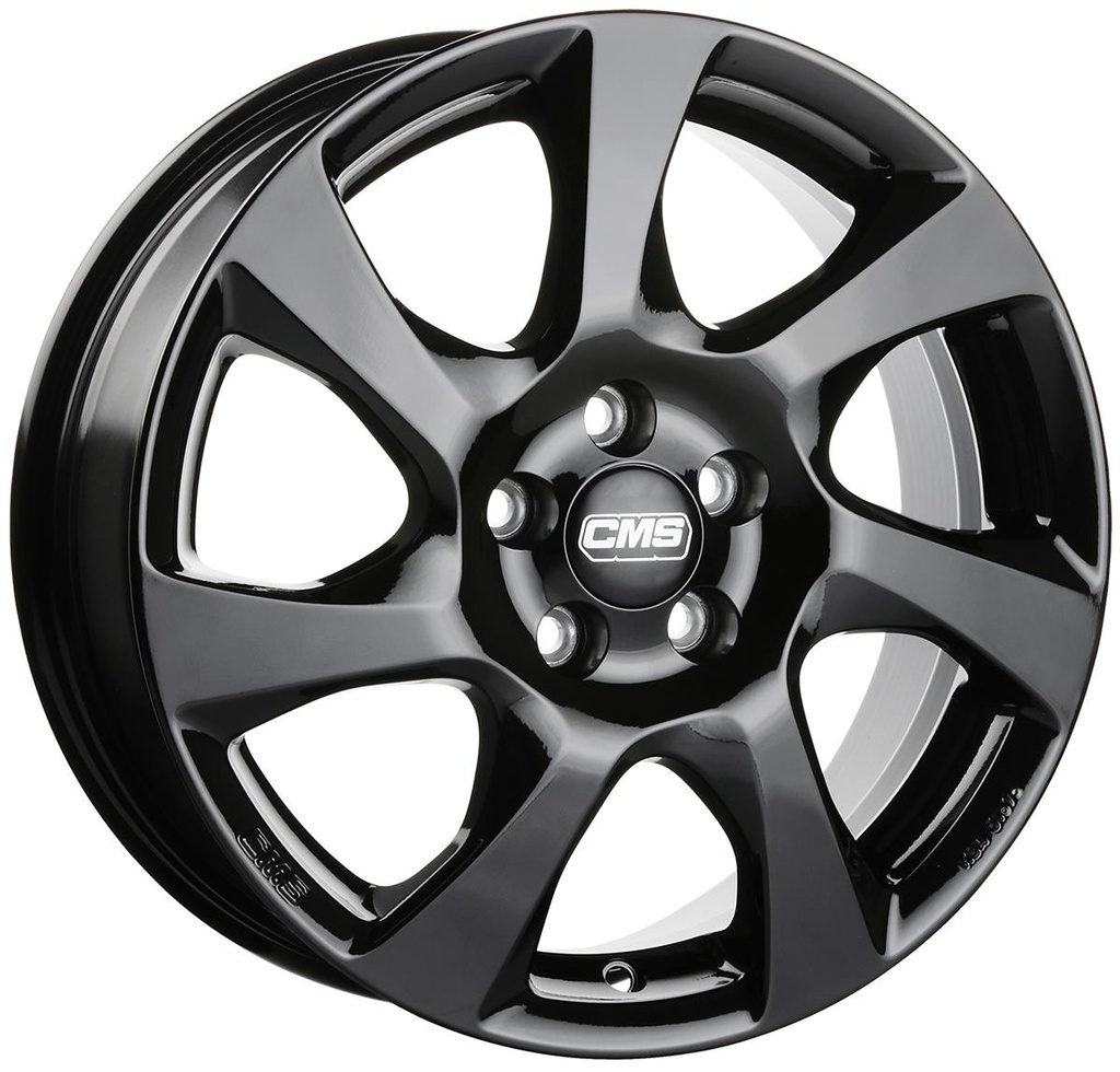 CMS C24 BLACK GLOSS 6.5x16 4/108 ET48 CB63.4