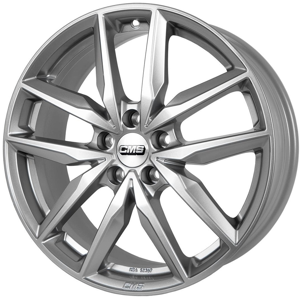 CMS C28 RACING SILVER 7.5x18 5/100 ET40 CB57.1