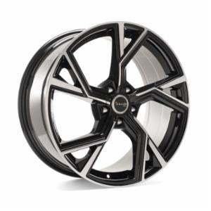 AVUS AF20 BLACK POLISHED 8x18 5/112 ET35 CB66.6