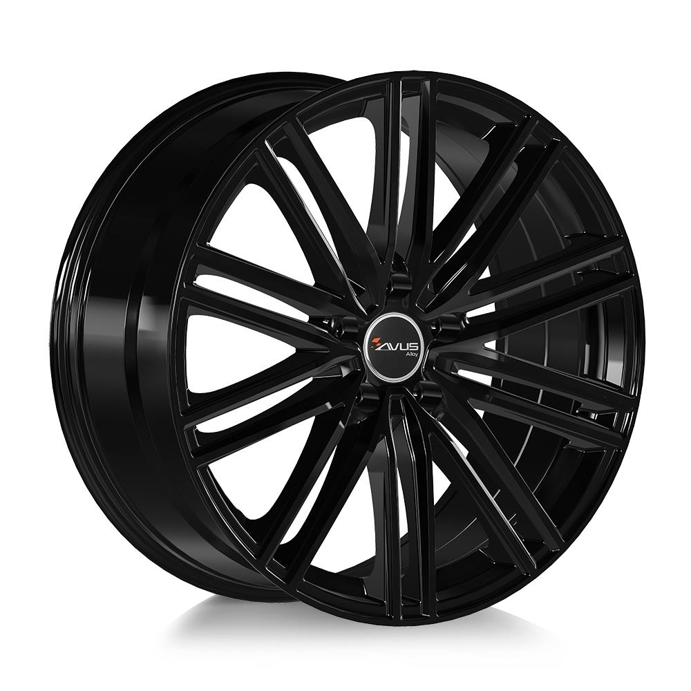 AVUS AC-M08 BLACK 10x20 5/112 ET19 CB66.6