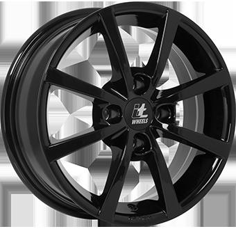 IT WHEELS ALISIA BLACK GLOSS 6x15 4/108 ET32 CB65.1