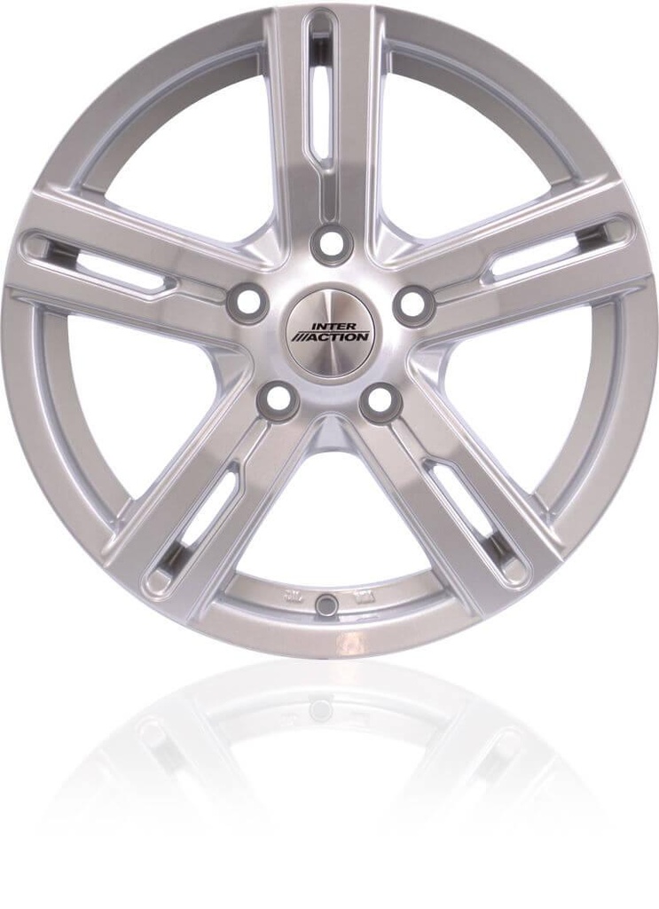 INTER ACTION KARGIN SILVER 6.5x16 5/118 ET45 CB71.1