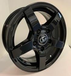 GG TRAILER BLACK 5.5x14 4/100 ET30 CB57.1