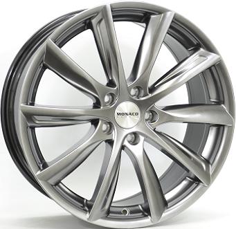 MONACO WHEELS GP6 HYPER BLACK 9x20 5/114.3 ET40 CB64.1