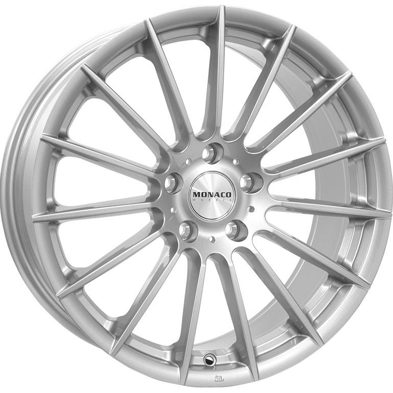 MONACO WHEELS FORMULA SILVER 7.5x17 4/108 ET25 CB65.1