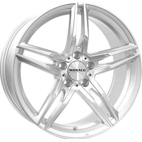 MONACO WHEELS GP1 SILVER 7.5x17 5/112 ET45 CB66.5