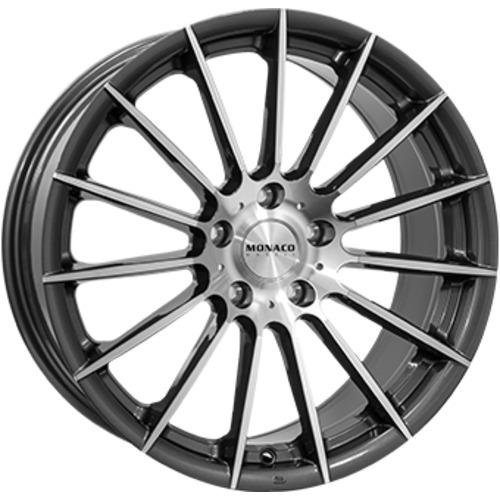 MONACO WHEELS FORMULA ANTHRACITE POLISH 8x18 5/112 ET45 CB66.5