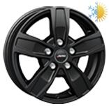 AUTEC QUANTRO MATT BLACK 6.5x16 6/130 ET62 CB84.1