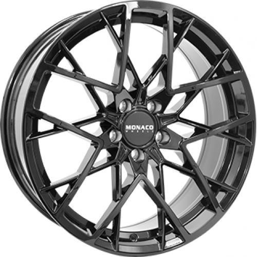 MONACO WHEELS GP9 GLOSS BLACK 8.5x19 5/120 ET40 CB72.6