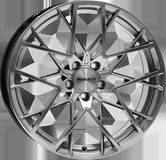 MONACO WHEELS GP9 HYPER BLACK 8.5x19 5/120 ET40 CB72.6