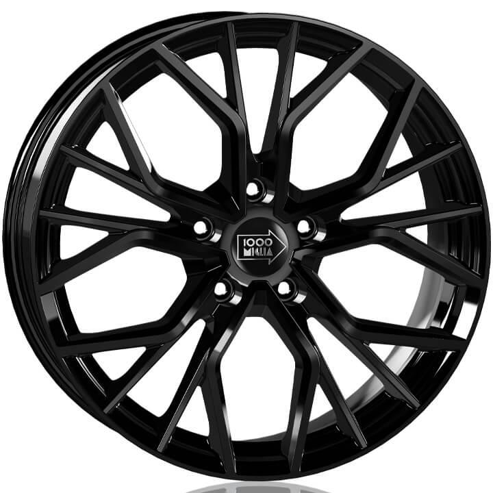 MILLE MIGLIA MM1020 GLOSS BLACK 8.5x19 5/112 ET32 CB66.5