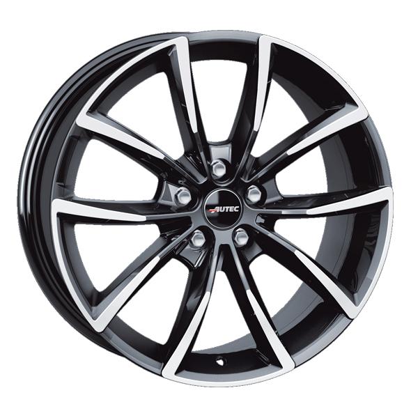 AUTEC ASTANA BLACK POLISHED 8x18 5/112 ET44 CB57.1