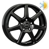 AUTEC TALLIN GLOSS BLACK 8x19 5/108 ET55 CB63.4