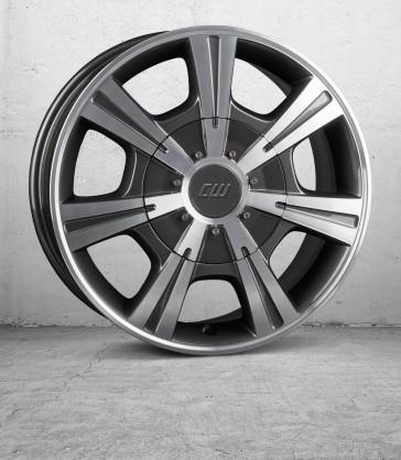 BORBET CH ANTHRACITE DARK POLISHED 7.5x17 5/160 ET47 CB65.1