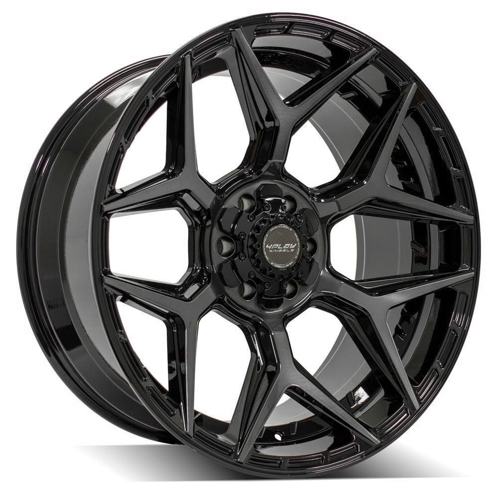 4PLAY GEN3 4P06 BLACK BRUSHED 10x22 6/139.7 ET-18 CB106