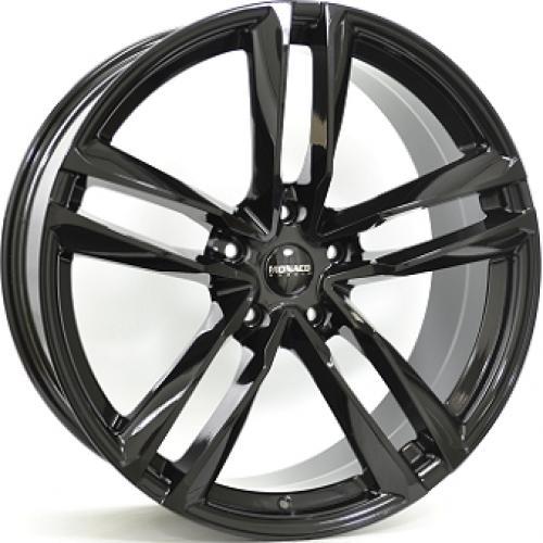 MONACO WHEELS MC7 GLOSS BLACK 9x22 5/112 ET26 CB66.5