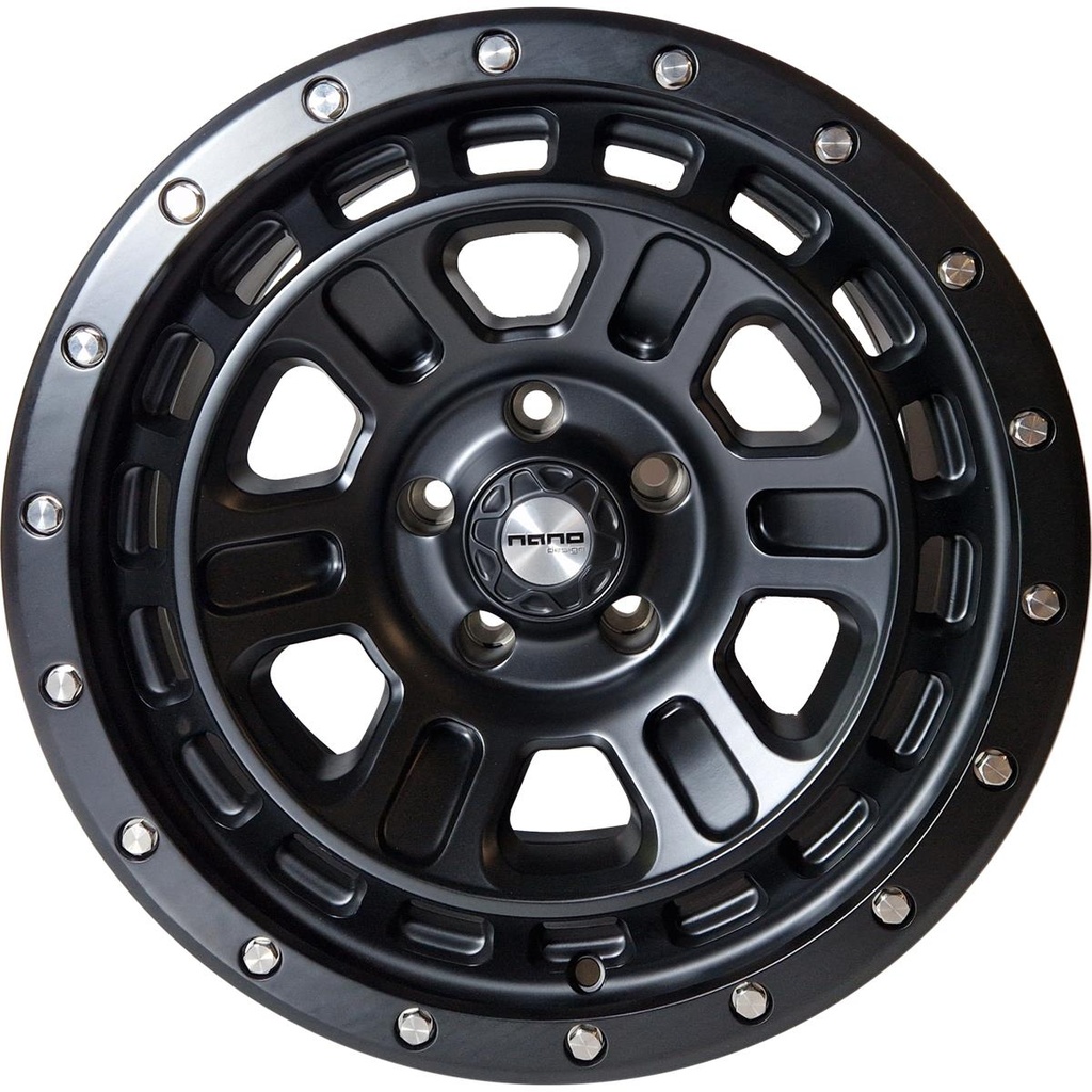 NANO 3S234 FULL MATT BLACK 8.5x17 5/120 ET0 CB65.1