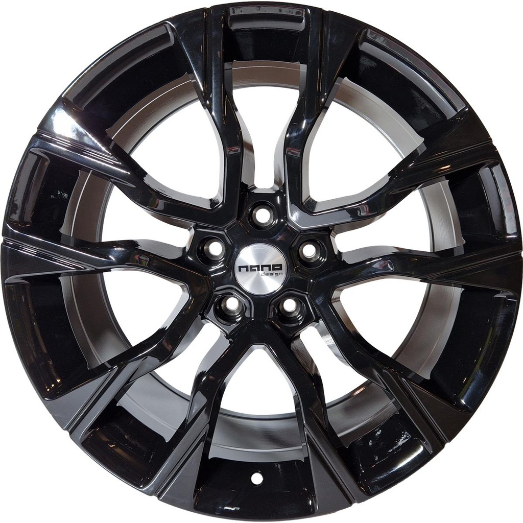 NANO 5755 GLOSSY BLACK 9x20 5/120 ET40 CB72.6