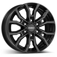 DEZENT KC BLACK 7.5x17 6/139.7 ET25 CB106.1