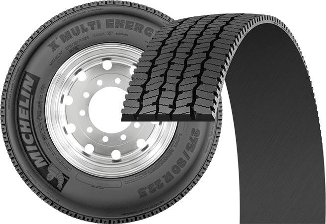 315/70R22.5 154/150L MICHELIN X MULTI ENERGY D VQ XL DRIVE DOT2021