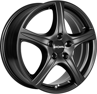 RONAL R56 MATT BLACK 6.5x16 4/100 ET35 CB68.1