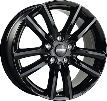 CMS C27 BLACK GLOSS 7.5x17 5/112 ET27 CB66.6