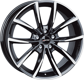 AUTEC ASTANA BLACK POLISHED 8x18 5/114.3 ET46 CB67.1