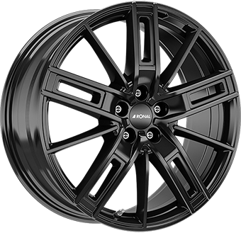 RONAL R67 JET BLACK 8x19 5/114.3 ET45 CB82