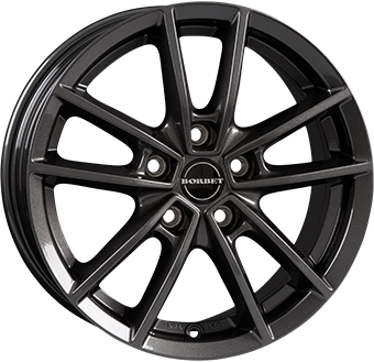 BORBET W MISTRAL ANTHRACITE GLOSSY 8x18 5/112 ET44 CB66.6