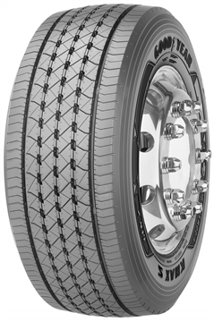 385/55R22.5 160K GOODYEAR KMAX S GEN-2 XL STEER