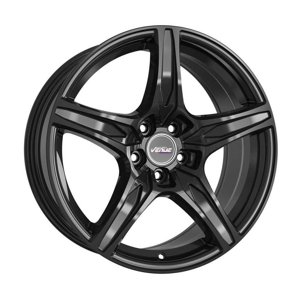 VENUE VL5 GLOSS BLACK 6.5x16 5/112 ET46 CB57.1