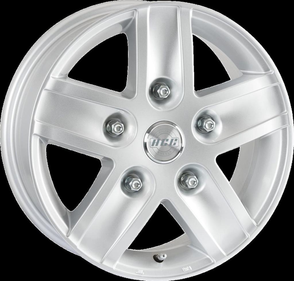 ACC T VAN SILVER 6x16 5/160 ET45 CB65.1