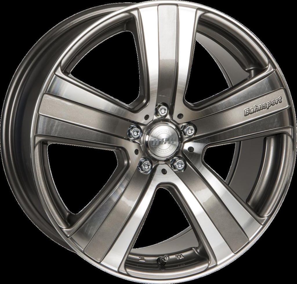 ACC BAHNSPORT GUN METAL / POLISHED 7.5x17 5/120 ET35 CB74.1