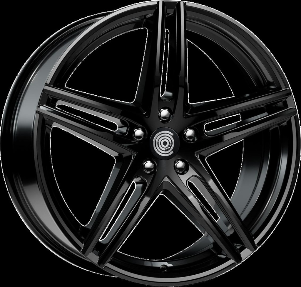 CORO CRW-A1 GLOSS BLACK 8.5x20 5/112 ET35 CB66.6