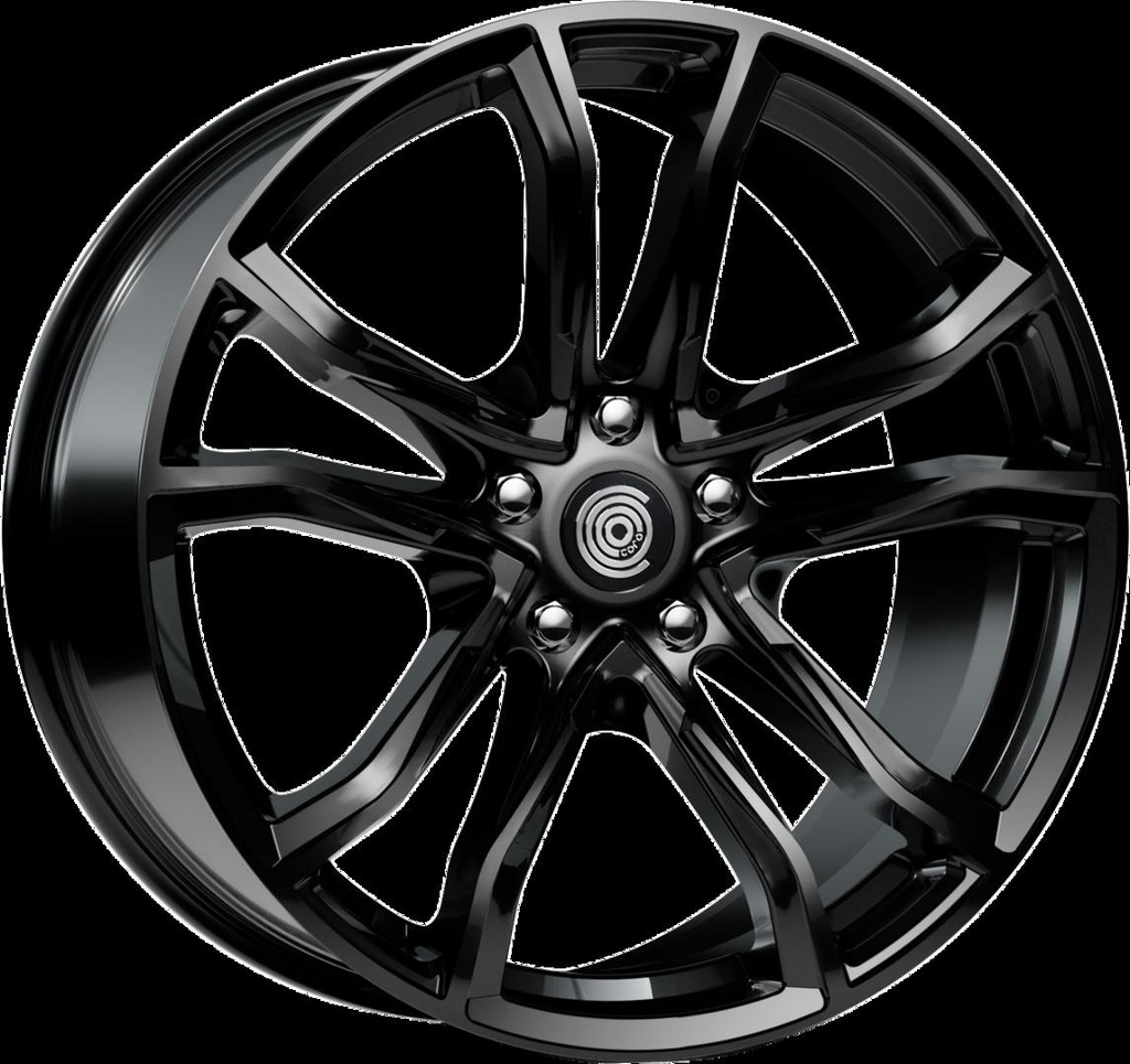 CORO CRW-A4 GLOSS BLACK 8.5x20 5/112 ET35 CB66.6