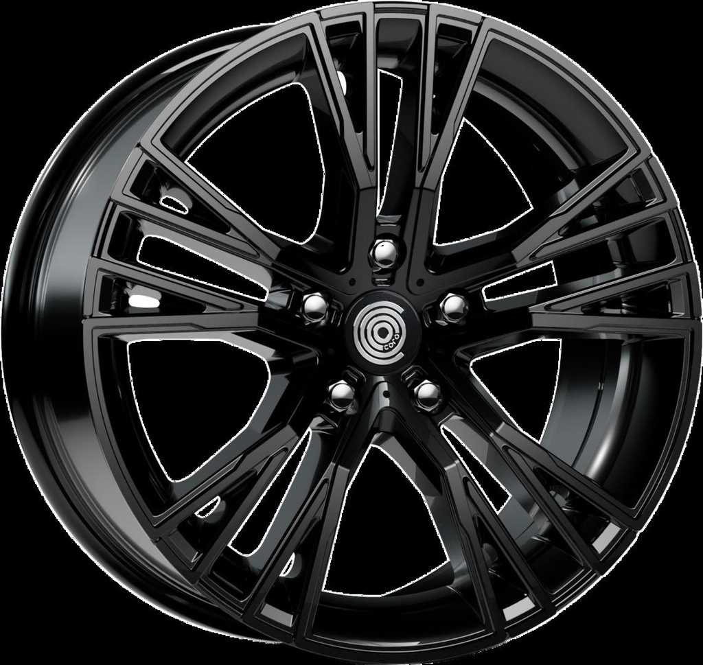 CORO CRW-A3 GLOSS BLACK 8x18 5/112 ET35 CB66.6