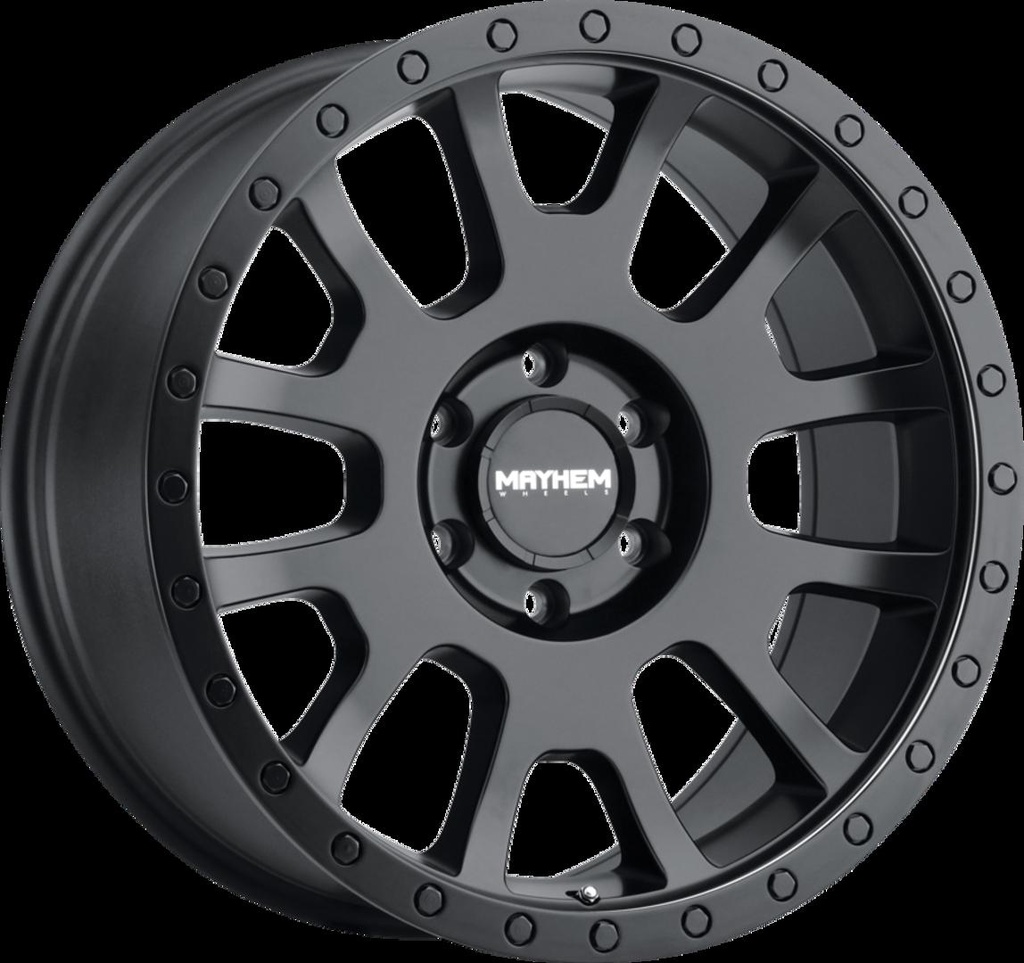 MAYHEM SCOUT MATTE BLACK 9x20 6/135 ET0 CB87.1