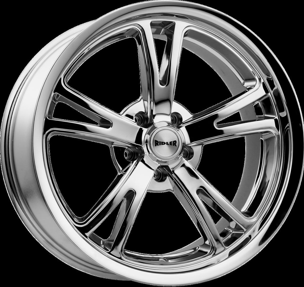 RIDLER 606 CHROME 8x18 5/114.3-4.5 ET0 CB83.82