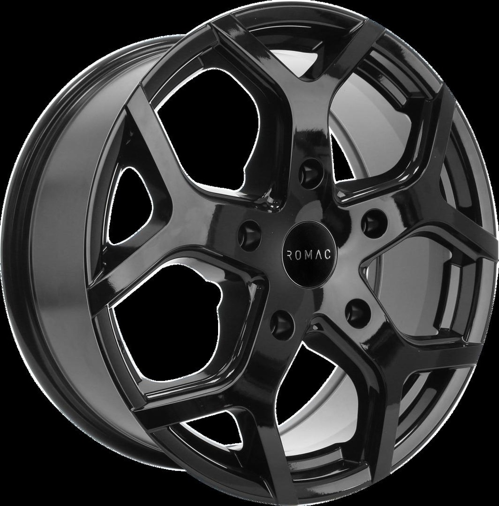 ROMAC COBRA GLOSS BLACK 6.5x16 5/120 ET50 CB65.1