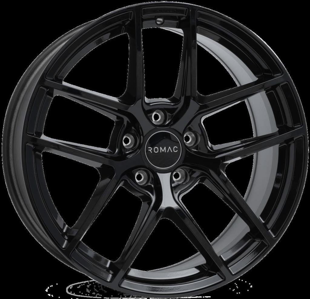 ROMAC DIABLO GLOSS BLACK 8x18 5/120 ET45 CB72.6