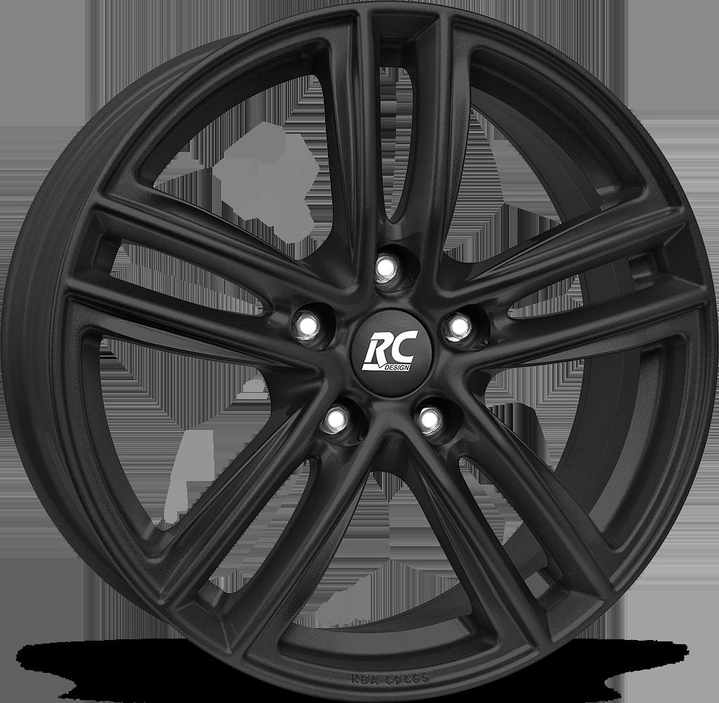 BROCK RC27 BLACK MATT 7x17 5/100 ET43 CB63.4