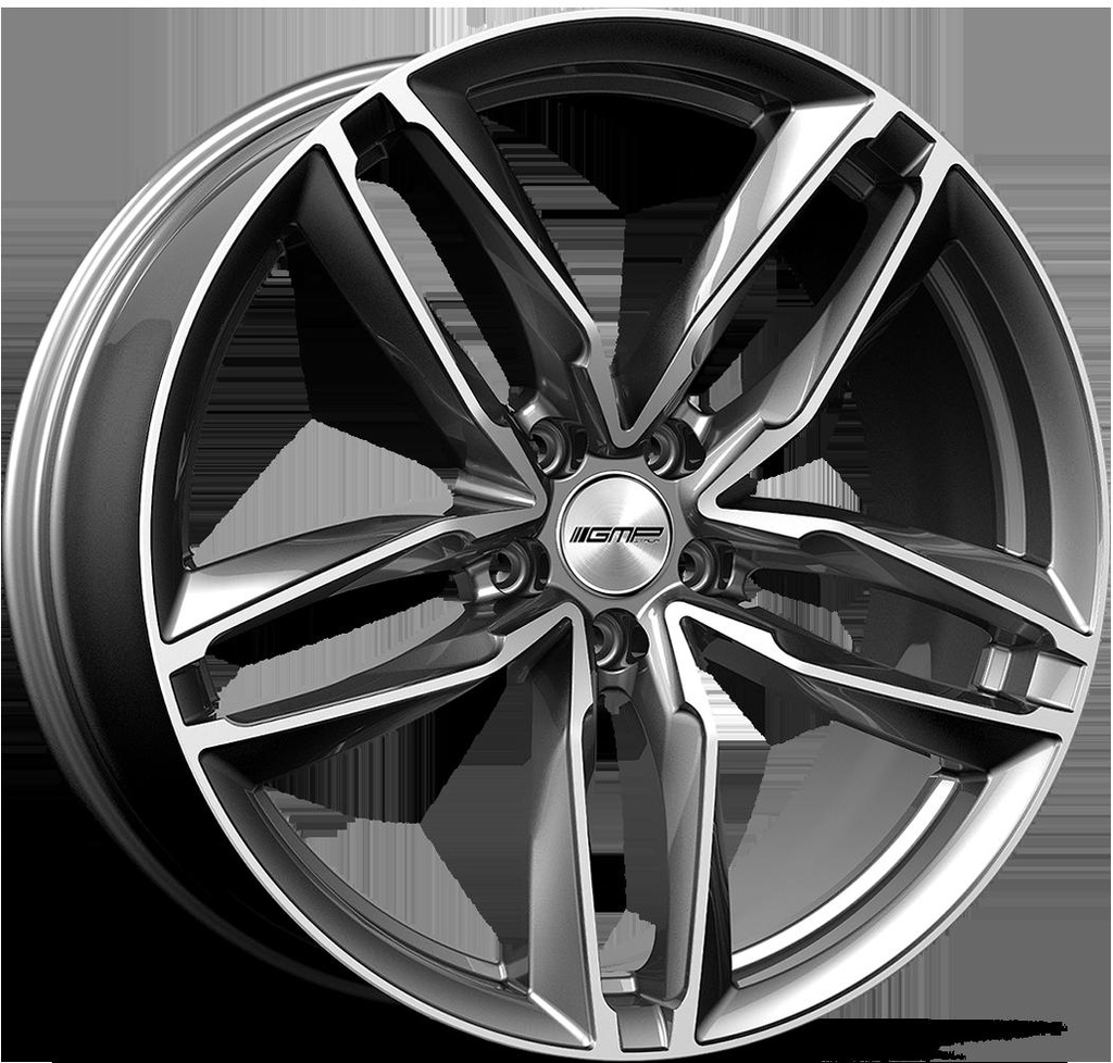 GMP ATOM ANTHRACITE DIAMOND 8.5x19 5/112 ET35 CB66.6