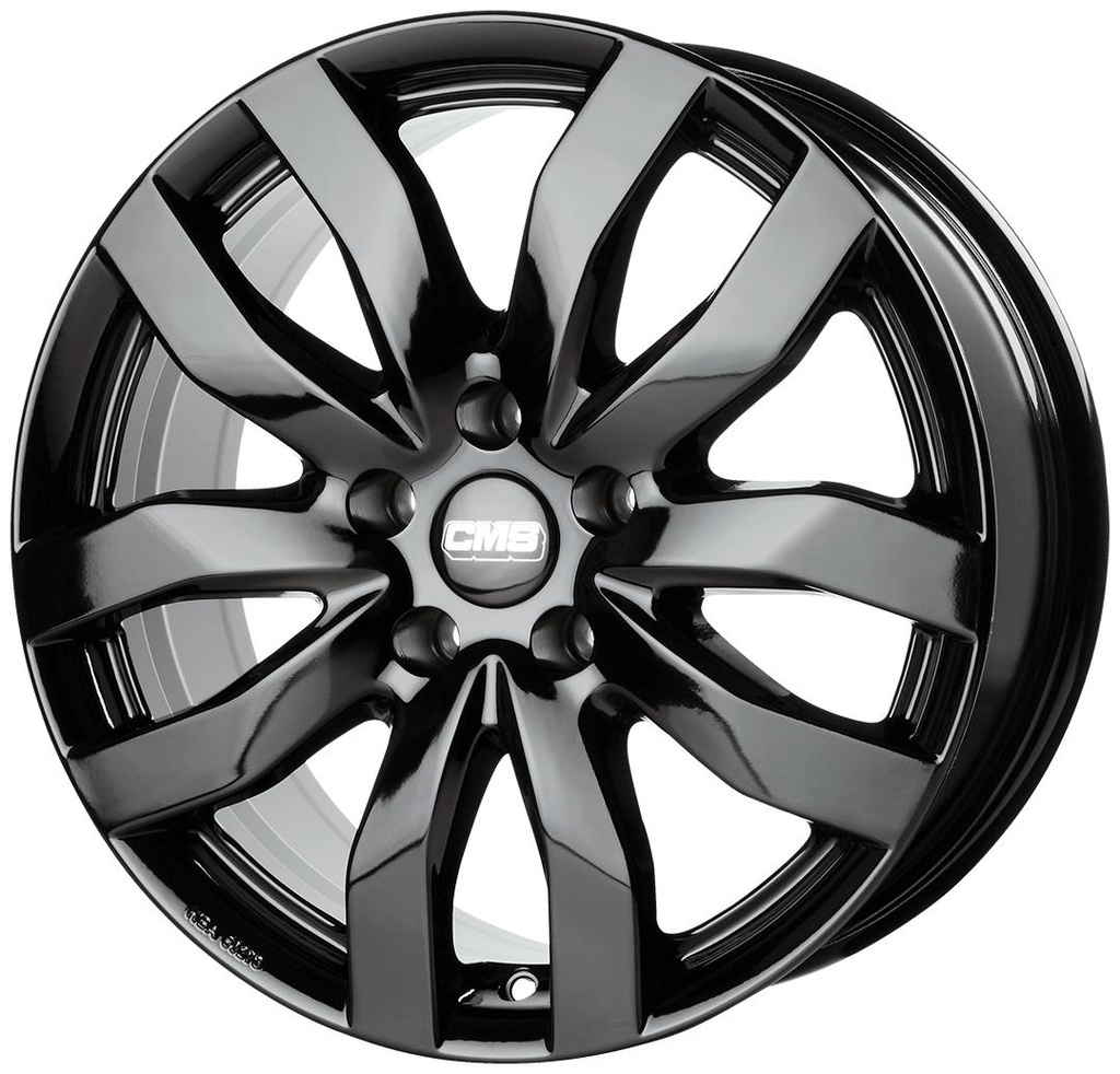 CMS C22 BLACK GLOSS 6.5x16 5/100 ET45 CB57.1