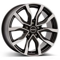 MAK HIGHLANDS BLACK MIRROR 8.5x20 5/120 ET40 CB72.6