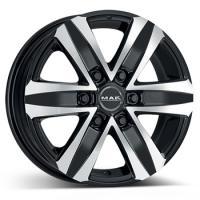 MAK STONE 6 BLACK MIRROR 8x18 6/139.7 ET50 CB93.1